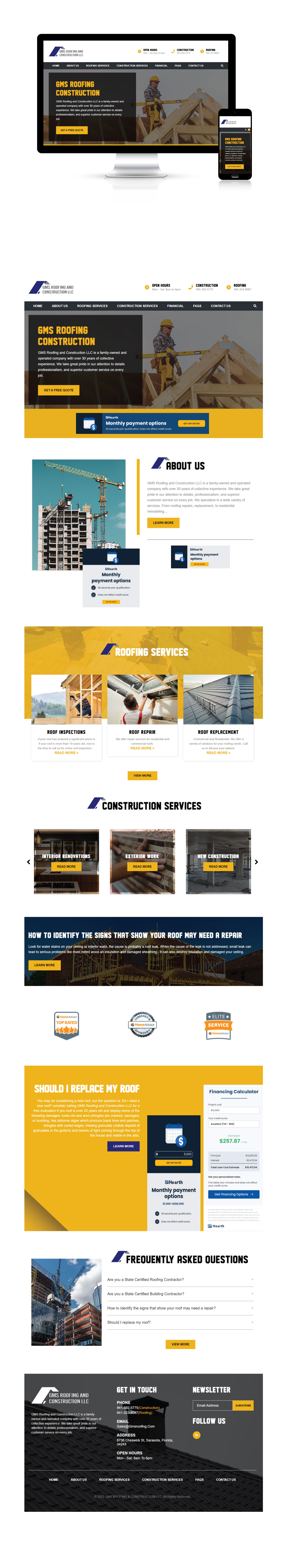 GMS ROOFING AND CONSTRUCTION LLC